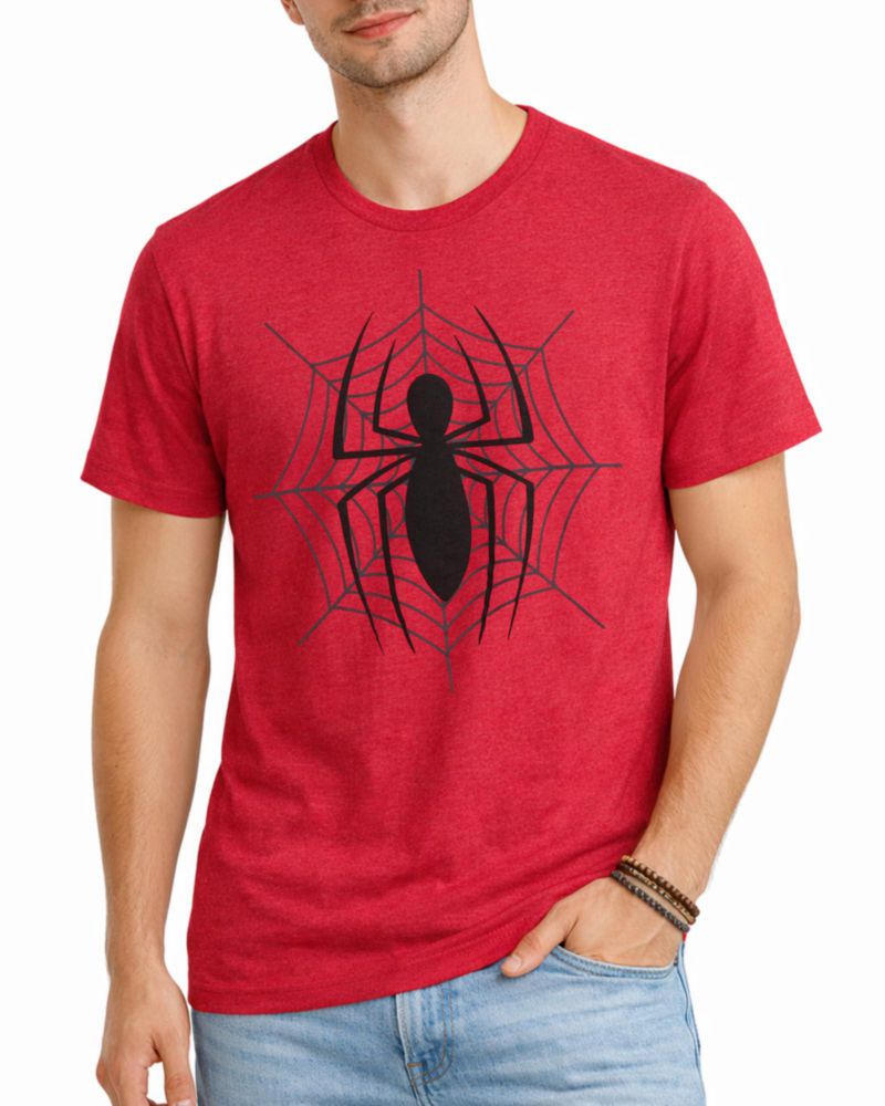 Camiseta Marvel de Algodón con Cuello Redondo y Gráfica