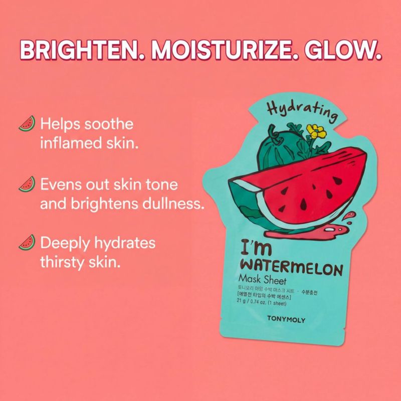 Mascarilla TONYMOLY Bright & Juicy 12 unidades Vitamina C antioxidante