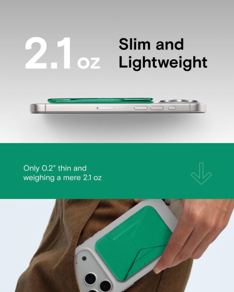 Soporte para Teléfono MOFT compatible con MagSafe - Verde Oz