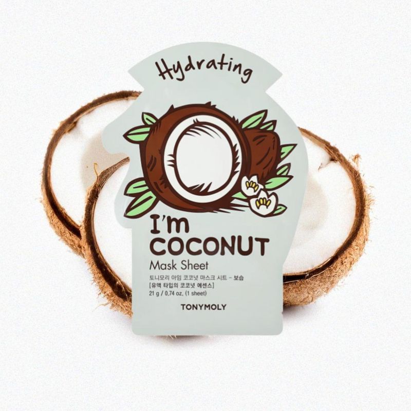 Mascarilla de hoja TONYMOLY – Set de 12 piezas hidratantes