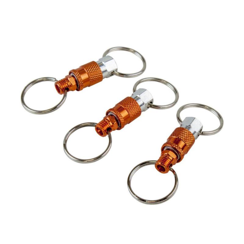 Llavero Freeman KEYQC3 Pack de 3 Naranja