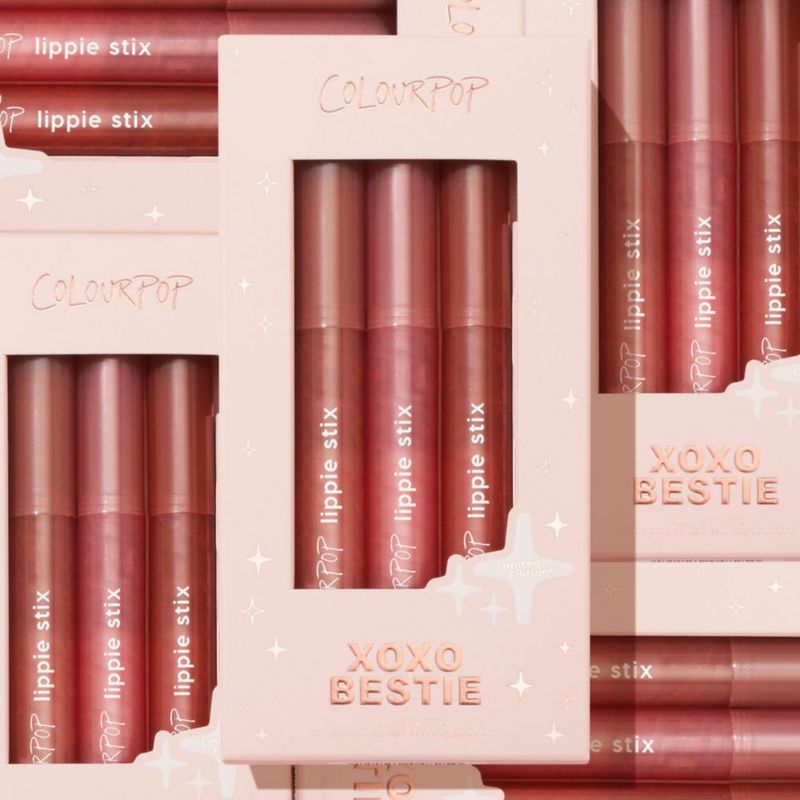 Kit Lippie Stix ColourPop XOXOBestie de 3 unidades