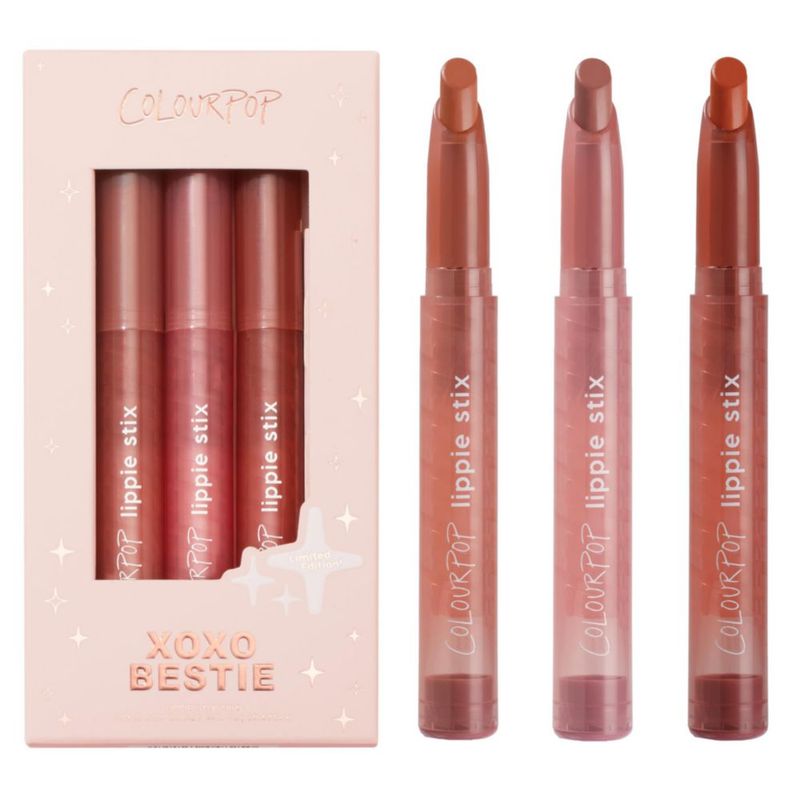Kit Lippie Stix ColourPop XOXOBestie de 3 unidades