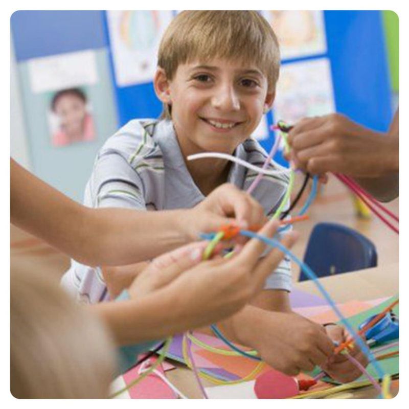 Cordón de Trenzado ACRSIKR 5 m 20 colores – Kit de Manualidades
