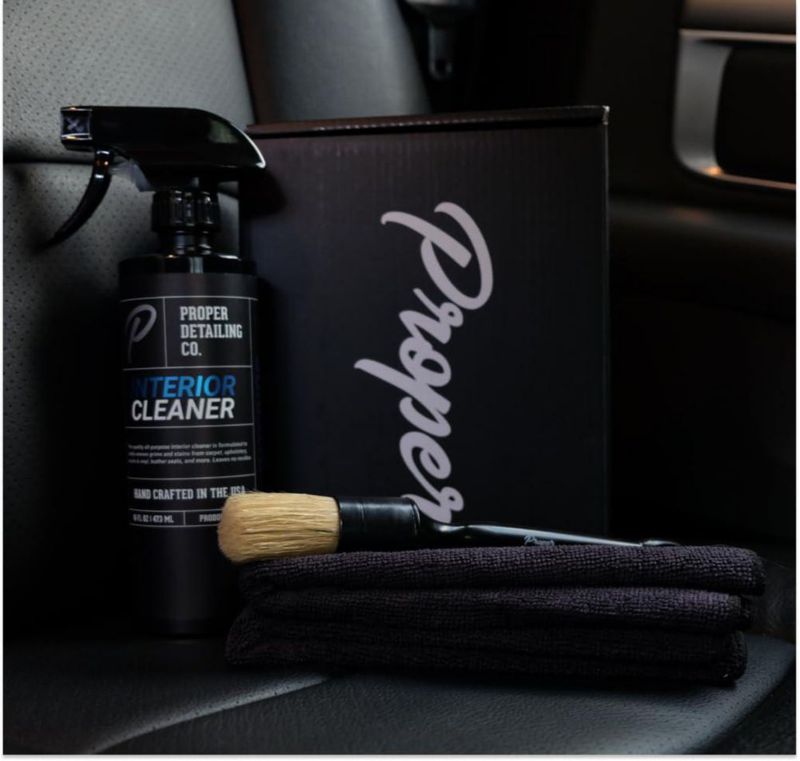 Kit de Detallado Interior de Vehículo PROPER DETAILING CO. Completo