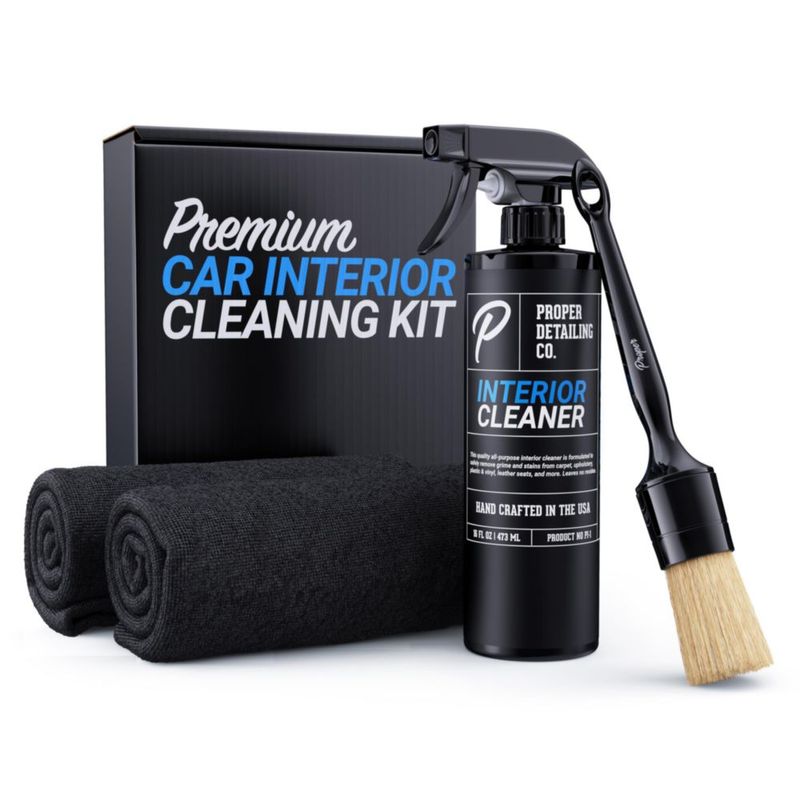Kit de Detallado Interior de Vehículo PROPER DETAILING CO. Completo