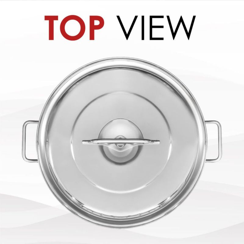 Olla de gran capacidad Concord Cookware 40 L de acero inoxidable