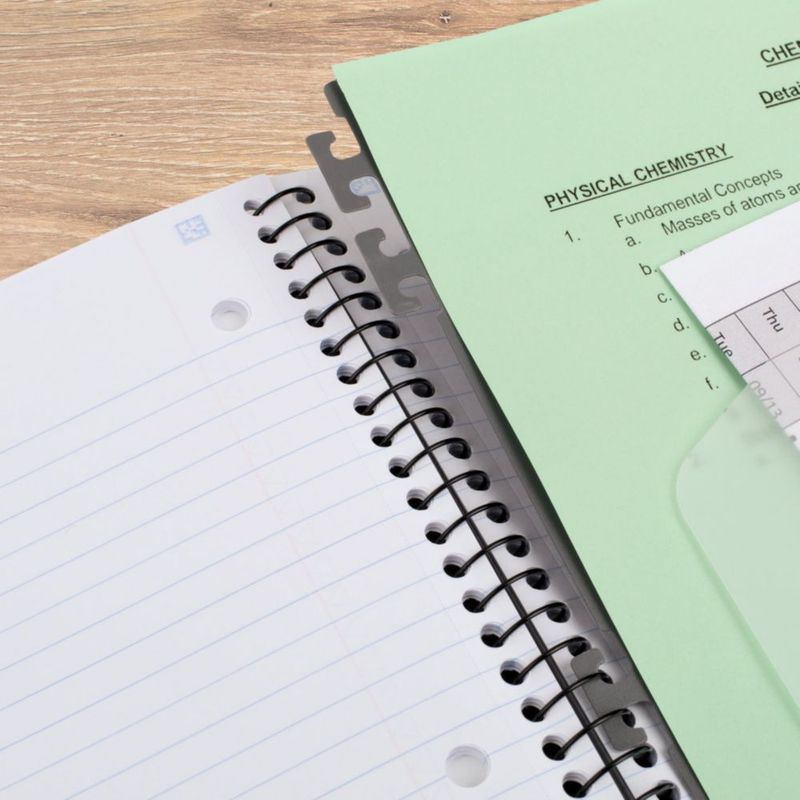 Cuaderno Five Star 3 Asignaturas 22 cm 150 Hojas Púrpura Amatista