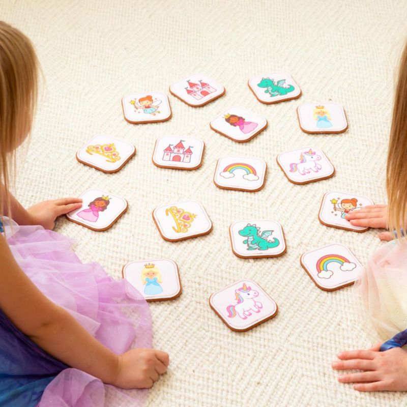 Juego de Memoria Peapod Play Princesa de Fieltro – 16 piezas 1+ años