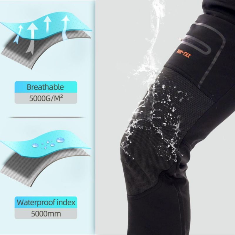 Pantalones de nieve para mujer BenBoy impermeables color negro talla L