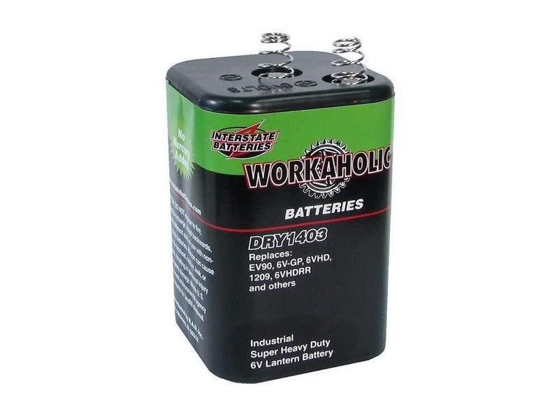 Batería de linterna 6V DRY1403 de Interstate Batteries