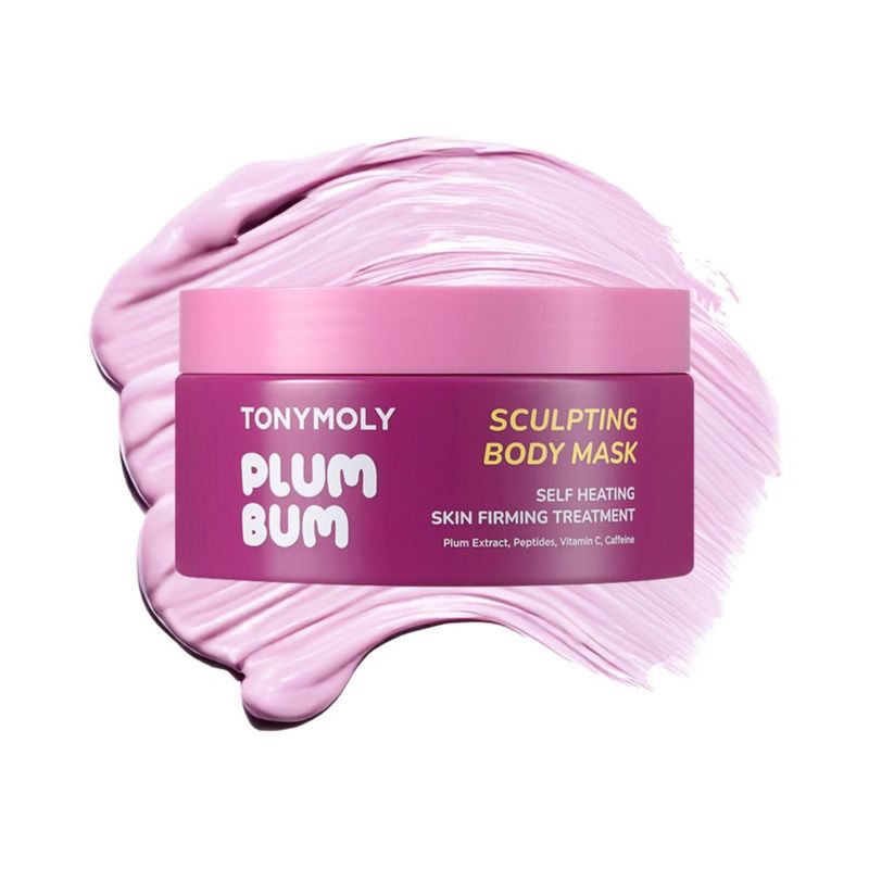 Mascarilla Corporal TONYMOLY Plum Bum - Cuidado Reafirmante y Anticelulitis
