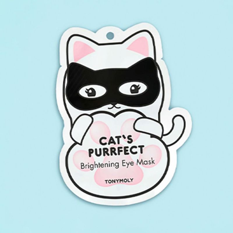 Parches para ojos TONYMOLY Cats Purrfect 3 uds Hidratantes