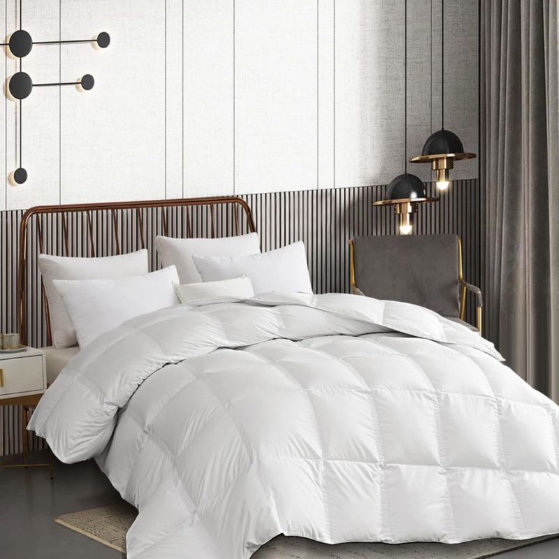 Edredón Martha Stewart Twin 173x229 cm de fibra de plumón