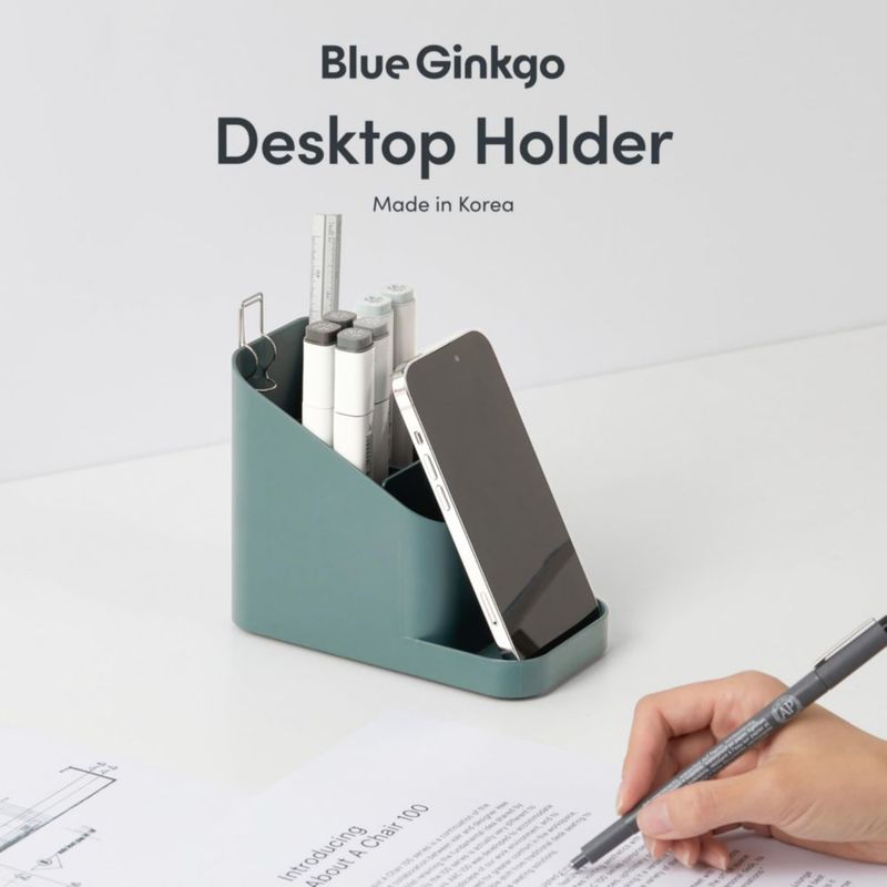 Caddy BLUE GINKGO Verde – Fabricado en Corea