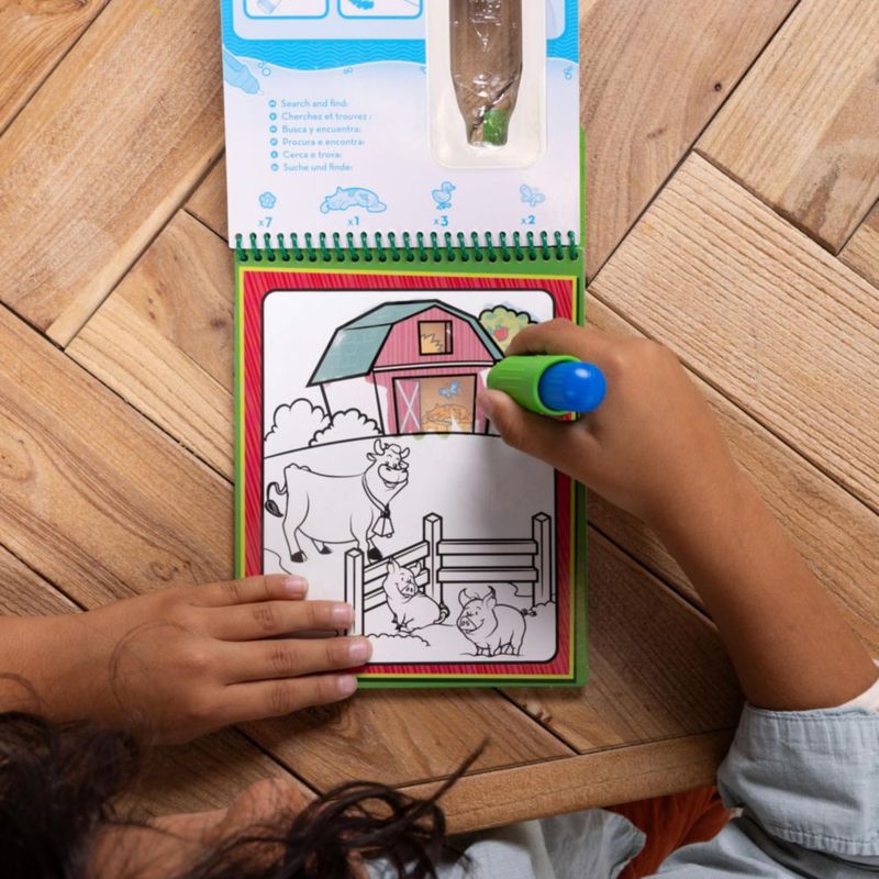 Pack de 2 libros para colorear Melissa & Doug Water Wow!