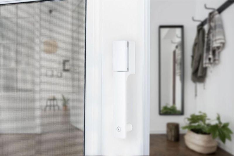 Pestillo para Puertas de Malla y Tormenta – Wright Products Blanco
