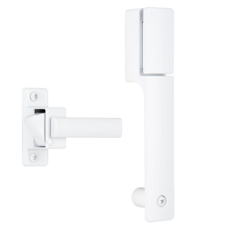 Pestillo para Puertas de Malla y Tormenta – Wright Products Blanco