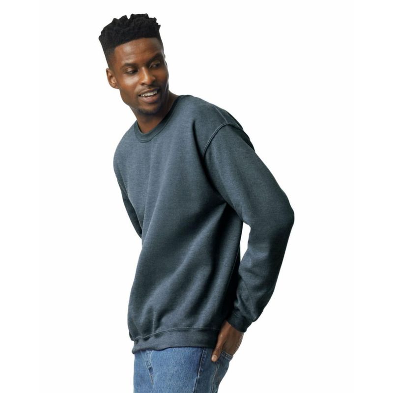 Sudadera Gildan G18000 gris oscuro talla Grande (1 unidad)