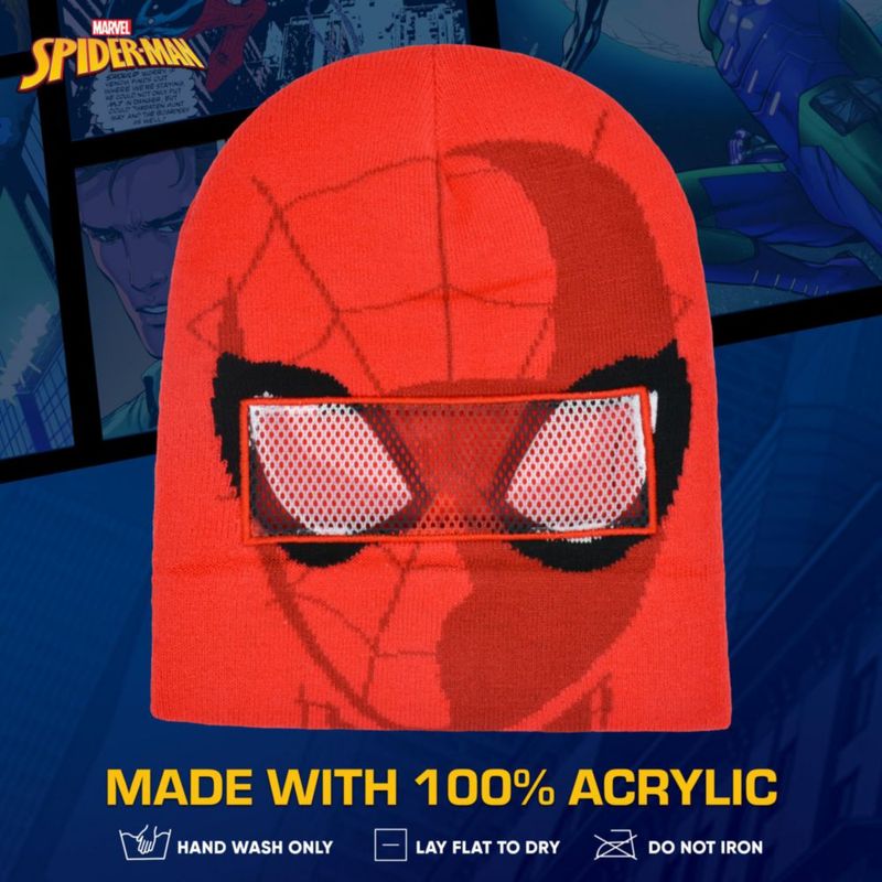 Gorro tipo beanie rojo Concept One Spider-Man talla única