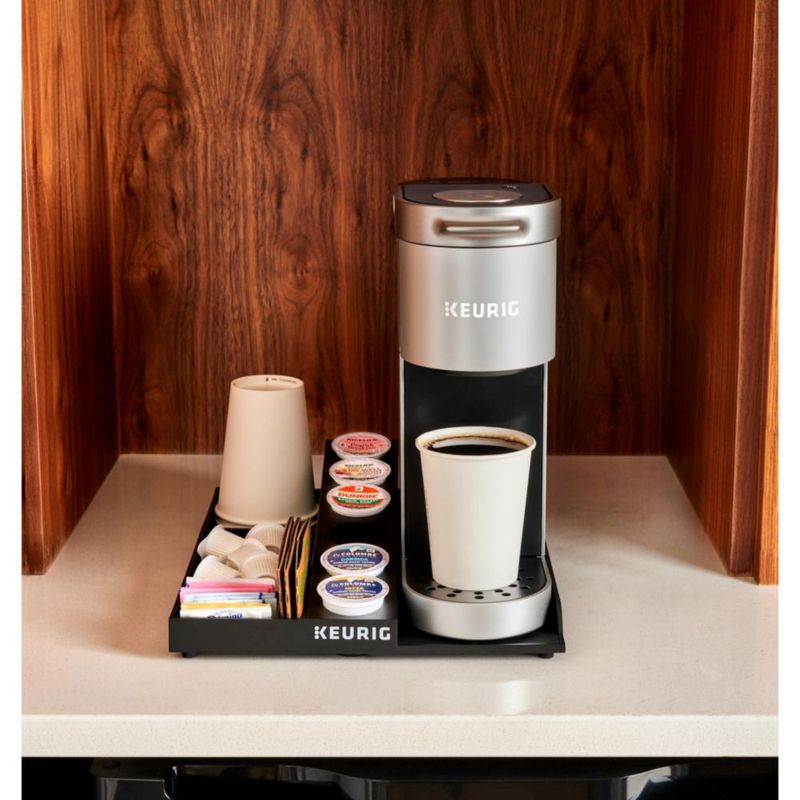 Bandeja de café Keurig K‑Suite de plástico ABS negro