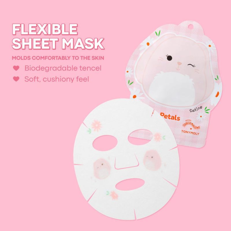 Mascarilla de hoja TONYMOLY Rosa y Manzanilla Satine