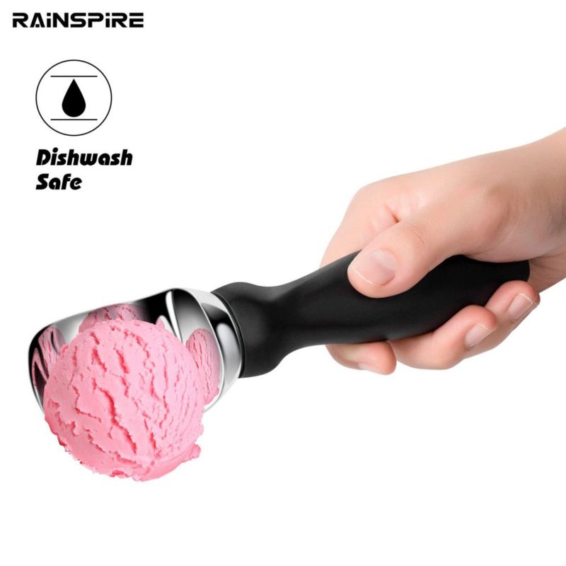 Cuchara para helado Rainspire acero inoxidable color negro