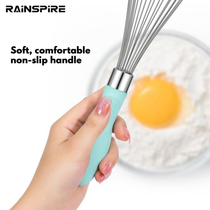 Batidor Rainspire 30 cm Acero Inoxidable Menta