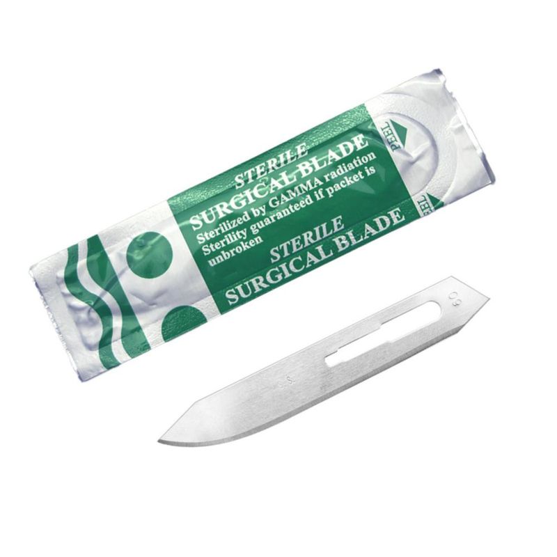 Cuchillas de bisturí BELLIA BROS 04 mm (paquete de 50)