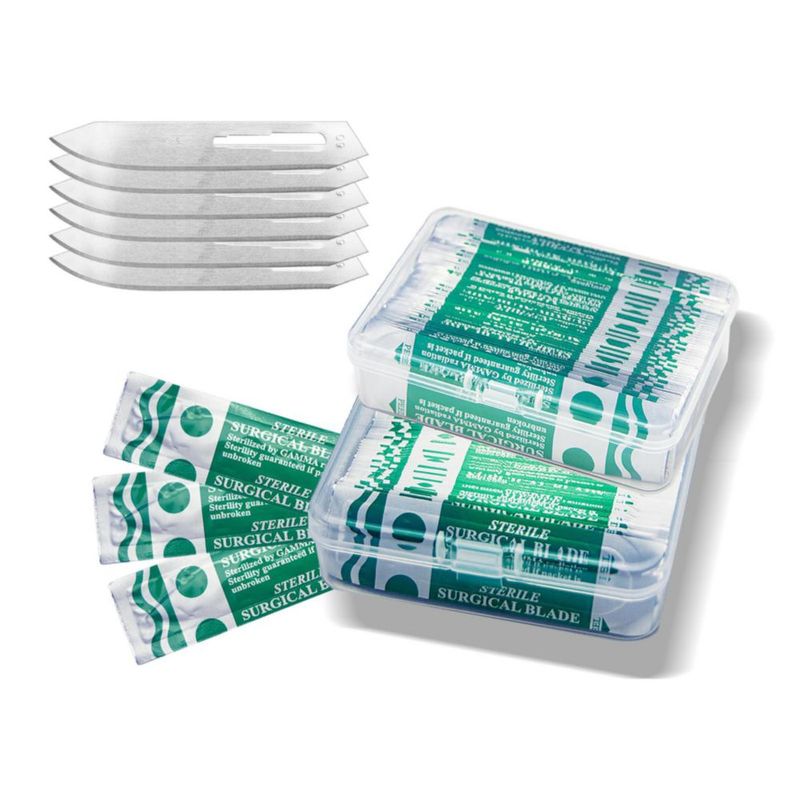Cuchillas de bisturí BELLIA BROS 04 mm (paquete de 50)