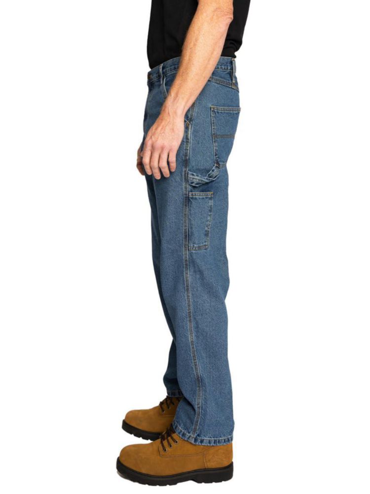 Jeans Carpenter FULL BLUE 36x34 Lavado Claro Corte Relajado