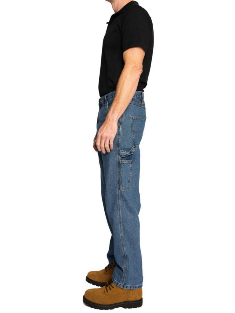 Jeans Carpenter FULL BLUE 36x34 Lavado Claro Corte Relajado