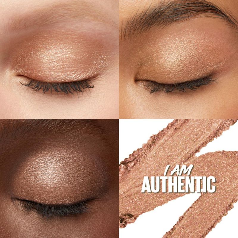 Sombra de Ojos MAYBELLINE I Am Authentic Rose Gold