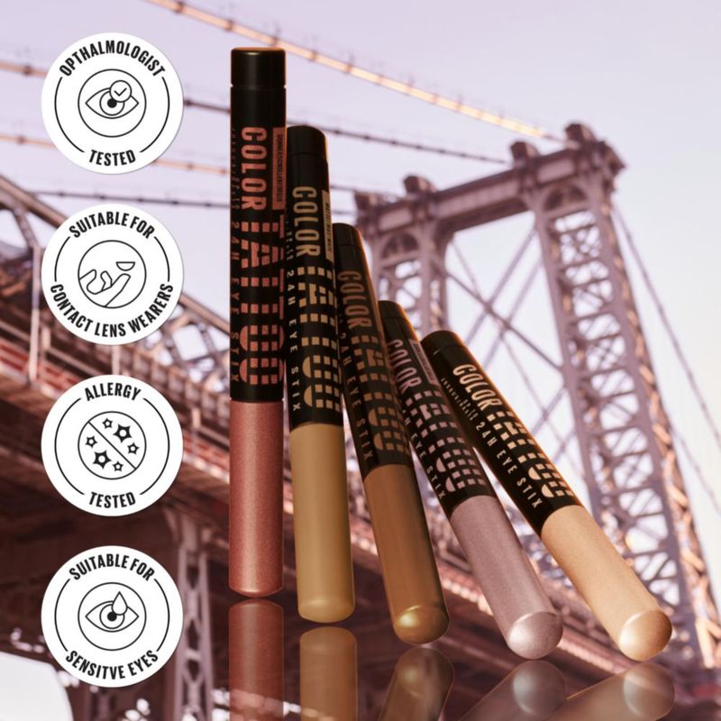 Sombra de Ojos MAYBELLINE I Am Authentic Rose Gold