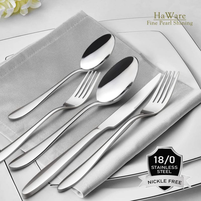 Juego de cubiertos HaWare 60 piezas de acero inoxidable