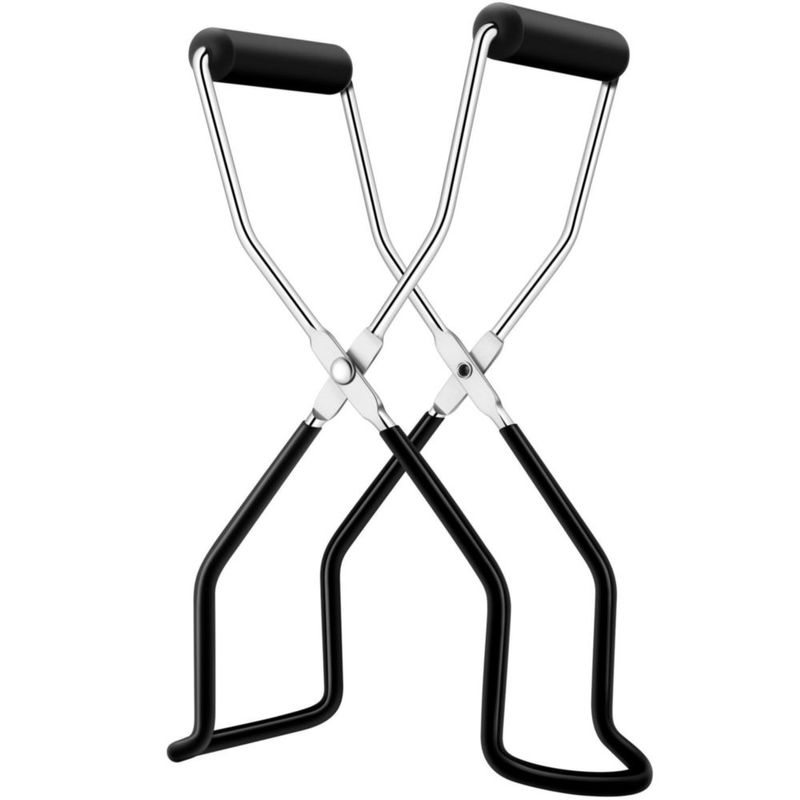 Pinzas para Conservas Rainspire 22 cm Acero Inoxidable Negro
