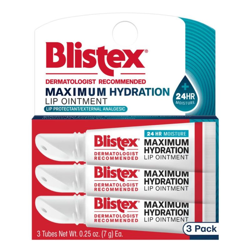 Bálsamo Labial Blistex Máxima Hidratación 3 Unidades 7 g c/u