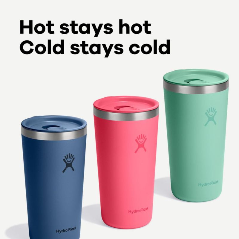 Vaso Térmico Hydro Flask 473 ml Gris Pizarra con Tapa de Presión