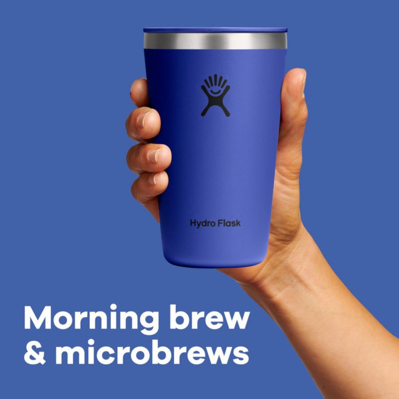 Vaso Térmico Hydro Flask 473 ml Gris Pizarra con Tapa de Presión