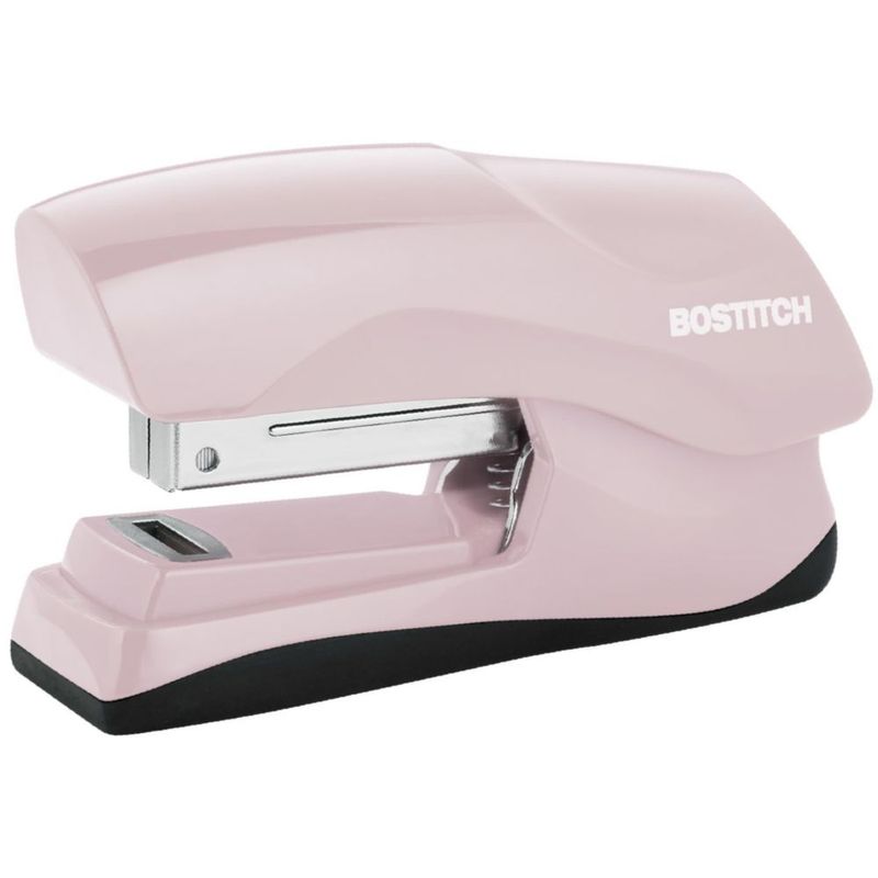 Grapadora Bostitch de 40 Hojas Sin Atasco Rosa