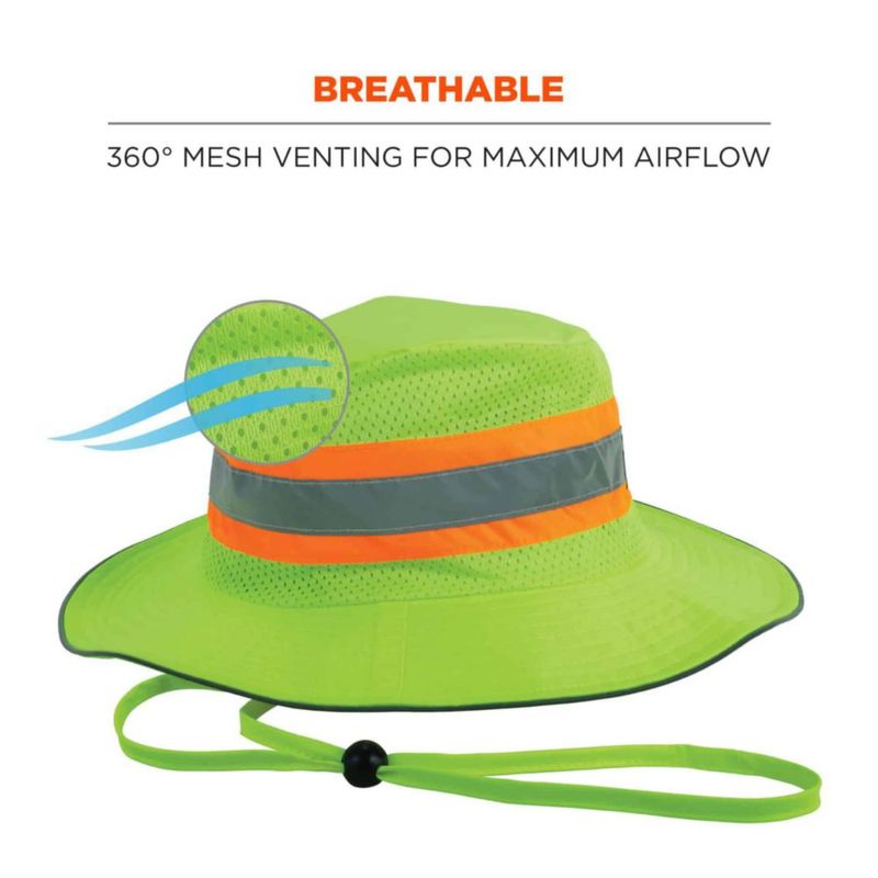 Sombrero Ergodyne Hi‑vis Ranger L/XL (64‑68 cm)