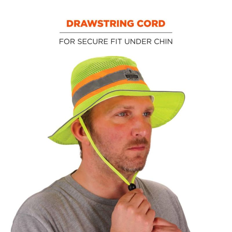 Sombrero Ergodyne Hi‑vis Ranger L/XL (64‑68 cm)