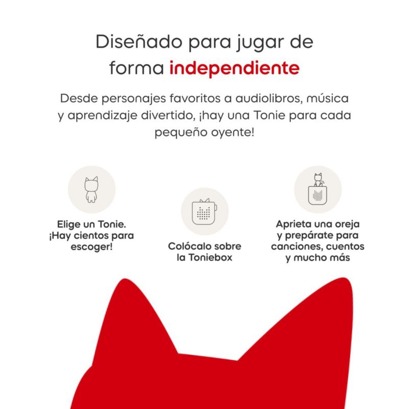 Tonie Tonies Cuentos de hadas: Caperucita Roja y otras historias (Español)