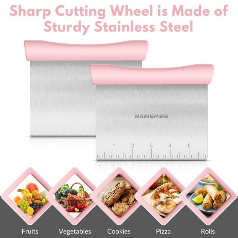 Raspador Multiusos Rainspire de Acero Inoxidable