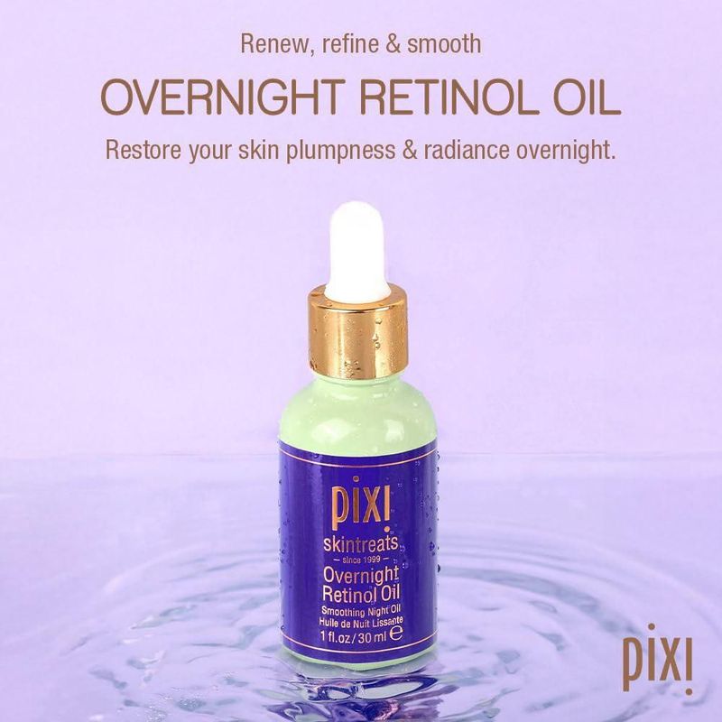 Aceite Nocturno Suavizante de Retinol Pixi 30 ml