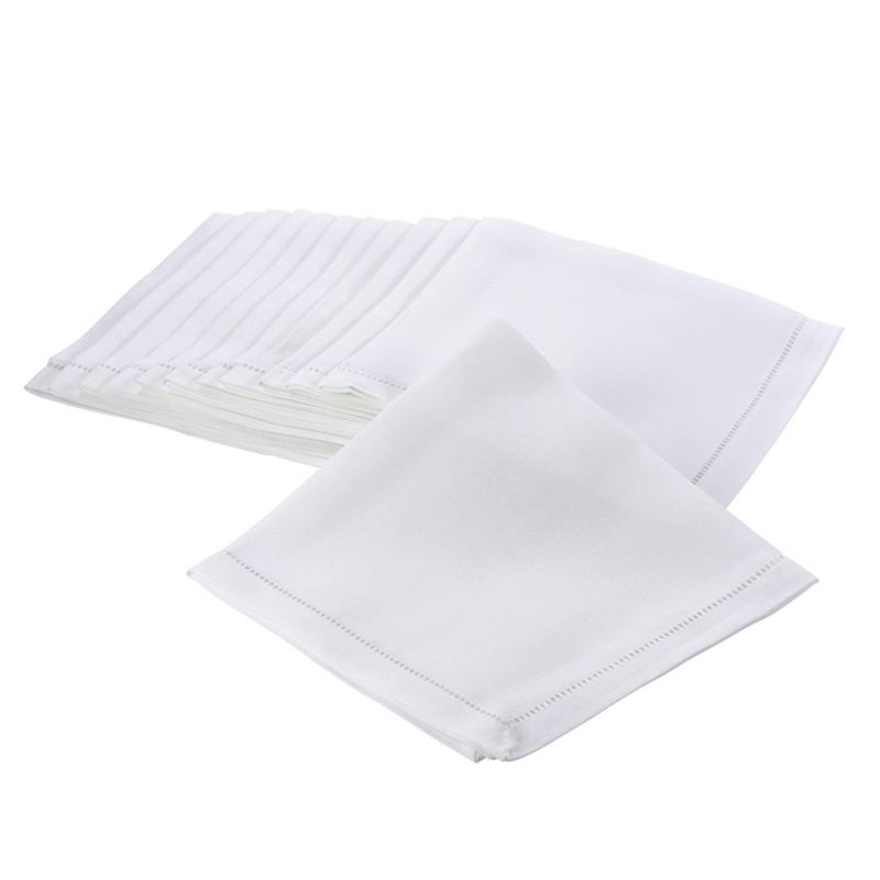Servilleta de Tela SARO LIFESTYLE 46 cm Marfil - Pack de 12