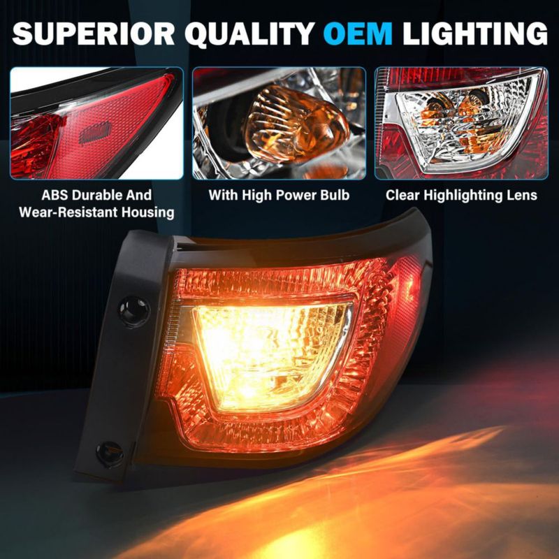 Luz trasera derecha BeamTrack para Chevrolet Traverse 2013‑2017