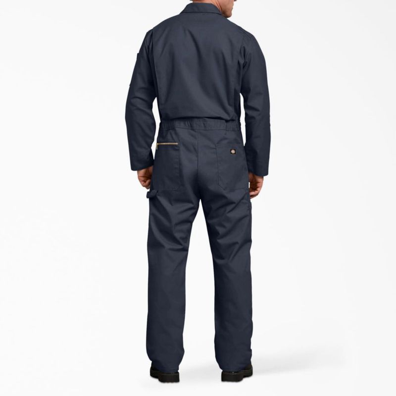 Overol Dickies 3X – Azul Marino Oscuro tela sarga con cremallera