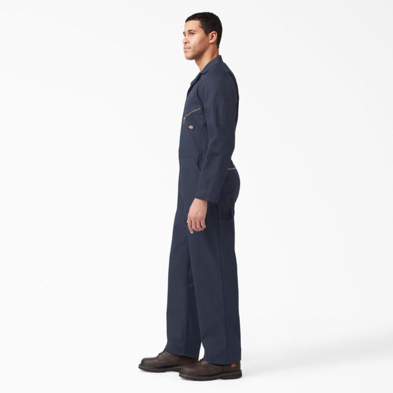 Overol Dickies 3X – Azul Marino Oscuro tela sarga con cremallera