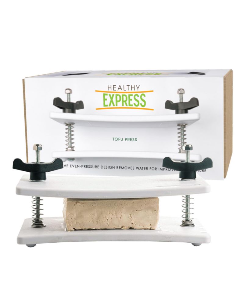 Prensa para tofu Healthy Express 13x23 cm 2 pilares/2 resortes